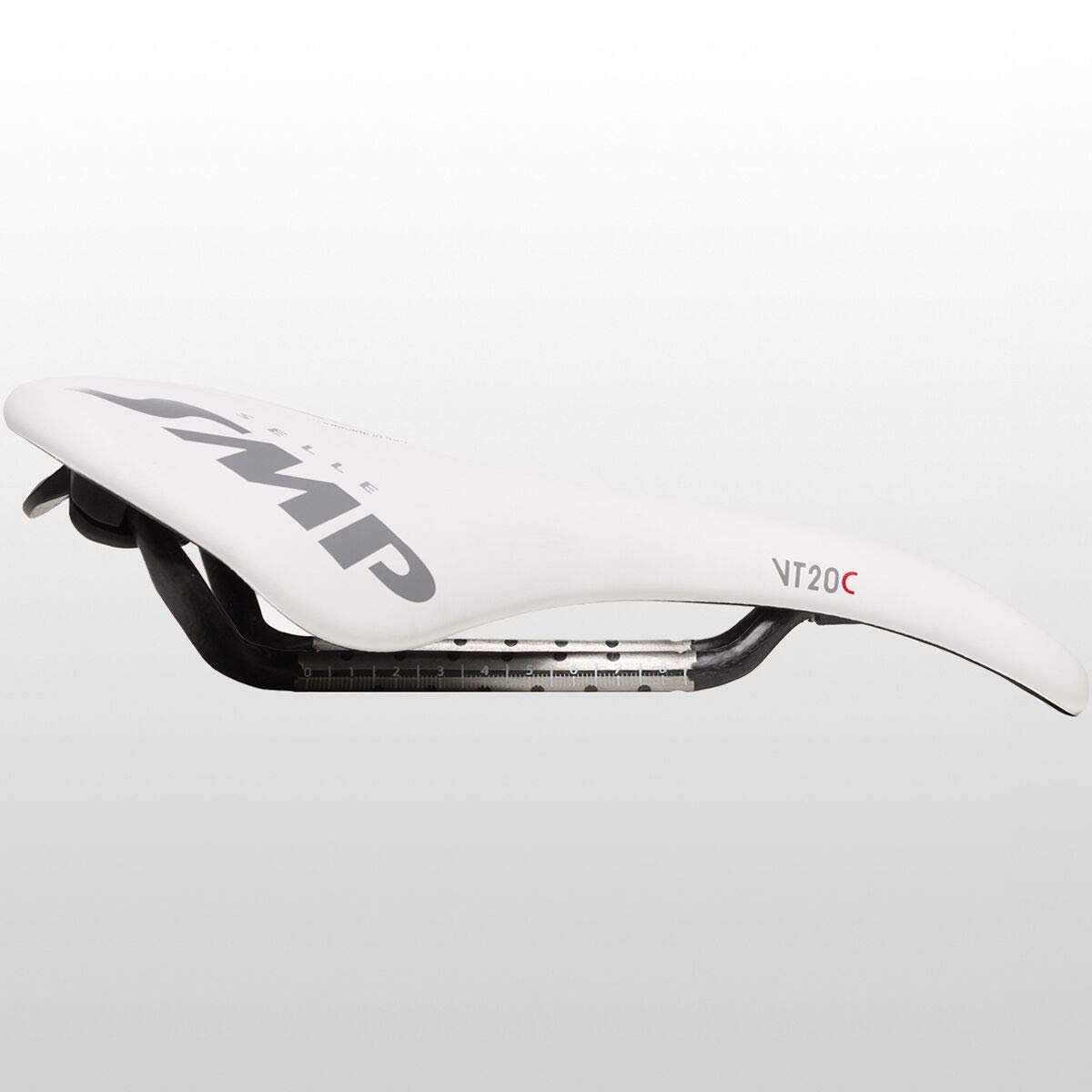 Selle SMP Vt20 C Carbon Rail bike Saddle White, 144mm | Bike Seat