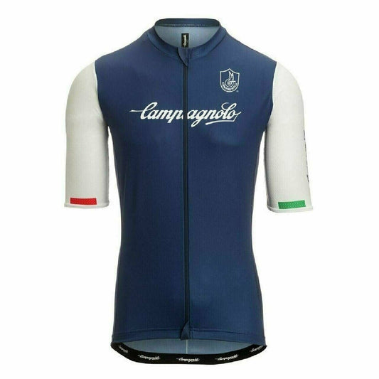 Cycling Jersey Campagnolo IRIDIO Cycling Jersey Long Zip Dark Blue