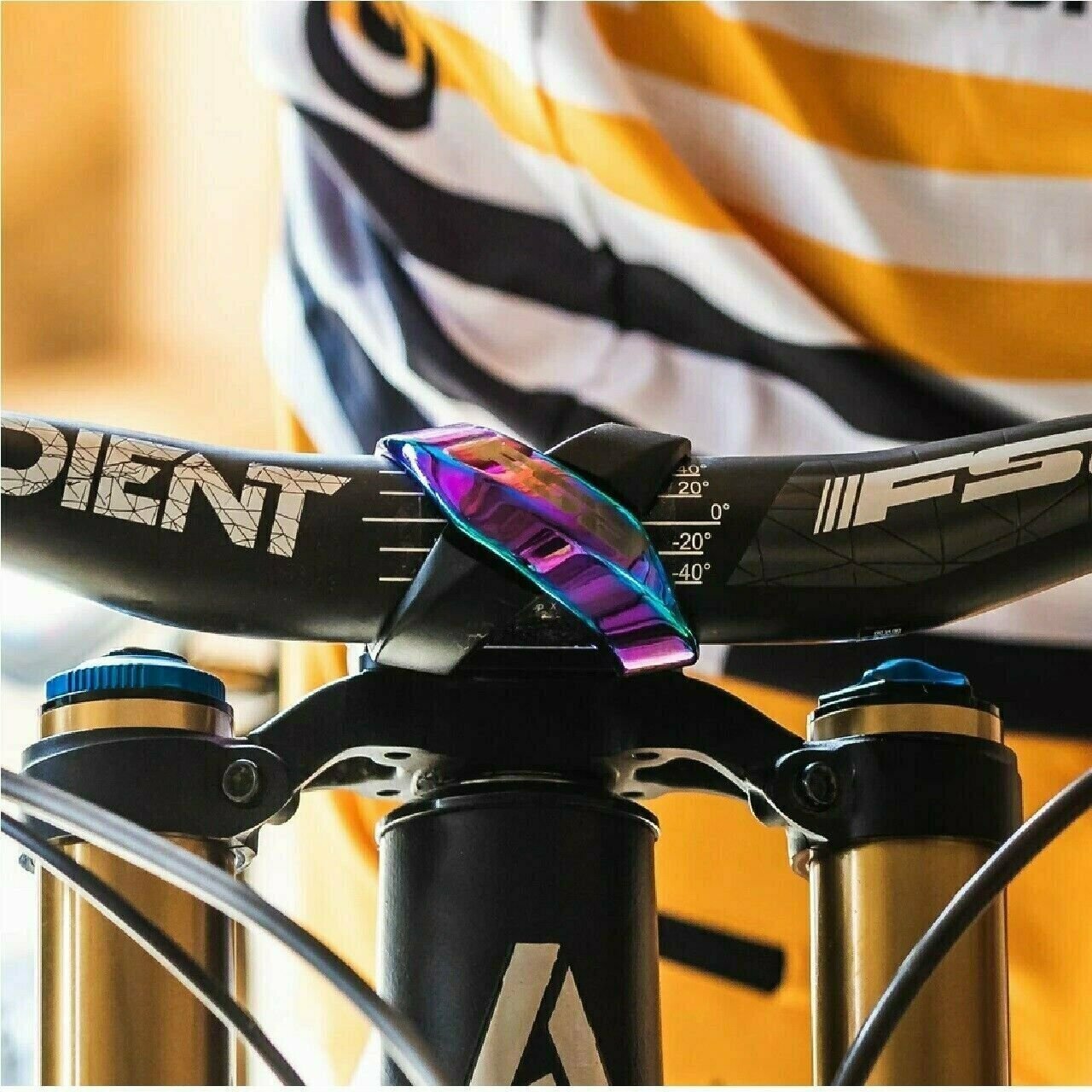 Stem FSA Limited Edition Oil Slick Gradient Direct Connect +15° 35mm Clamp